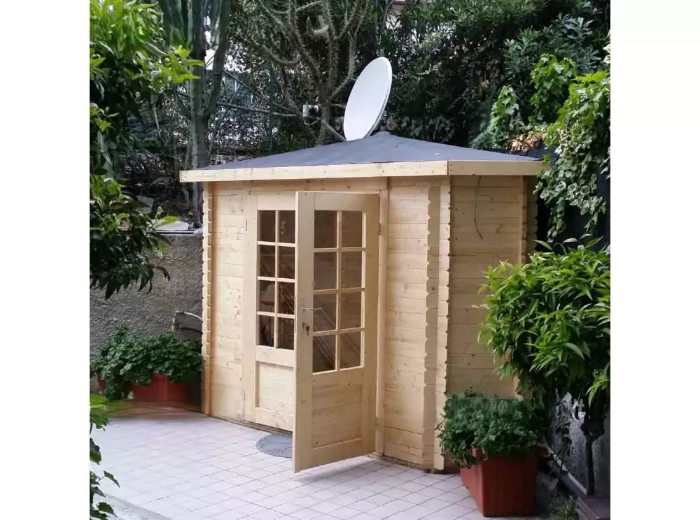 CASETTA IN LEGNO MOD. LUCCA 5 mq