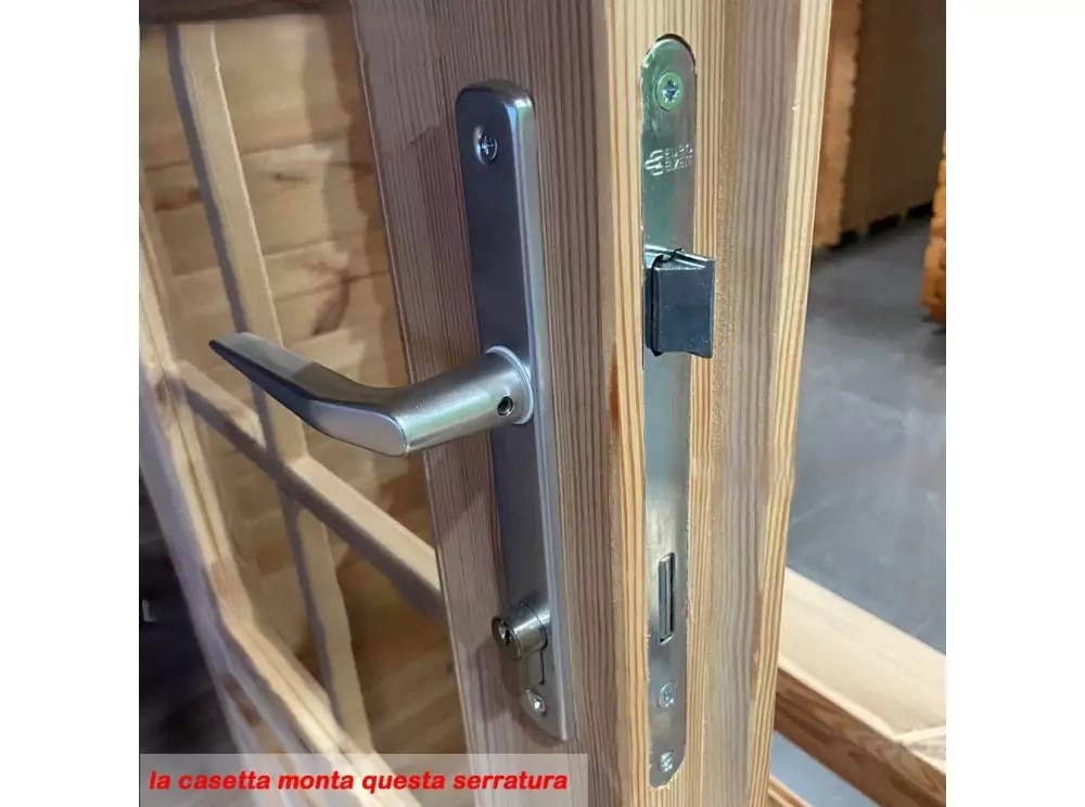 CASETTA IN LEGNO MOD. LUCCA 5 mq - immagine 2