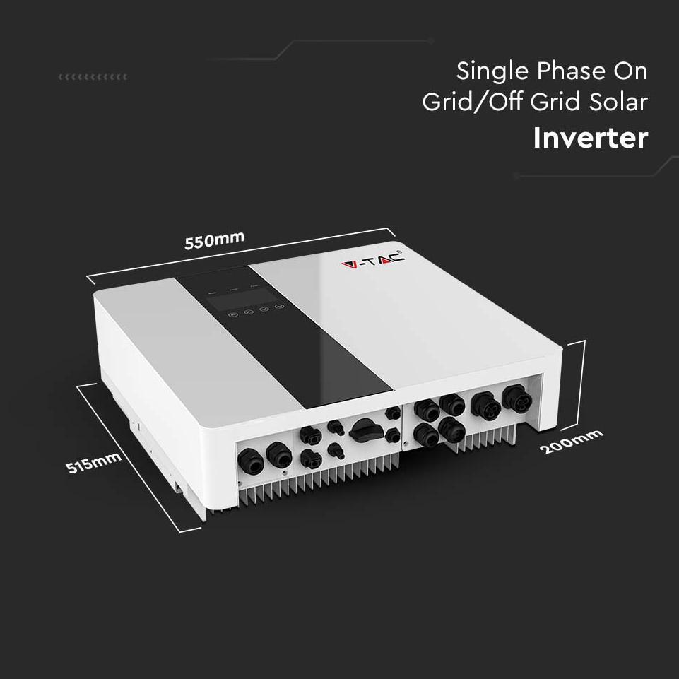 INVERTER SOLARE IBRIDO 3,6 KW V-TAC - immagine 2