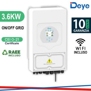 INVERTER IBRIDO MONOFASE 3,6 KW DEYE