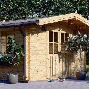 CASETTA IN LEGNO MOD. SERENA 12 MQ