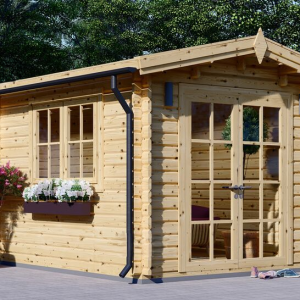 CASETTA IN LEGNO MOD. AURORA 18 mq
