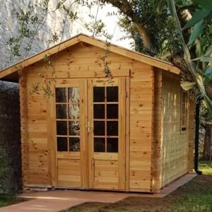 CASETTA IN LEGNO MOD. GENOVA 8,5 MQ