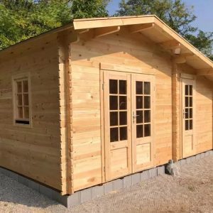 CASETTA IN LEGNO MOD. TRENTO 15 mq