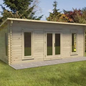 CASETTA IN LEGNO MOD. ASTI 18 mq