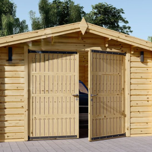 GARAGE IN LEGNO MOD. CORAL 24 MQ