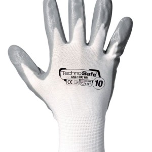 GUANTO SINTETICO SPALMATO IN NITRILE BIANCO - TECHNOSAFE