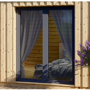 Porte e finestre in PVC 13 - Grigio, antracite