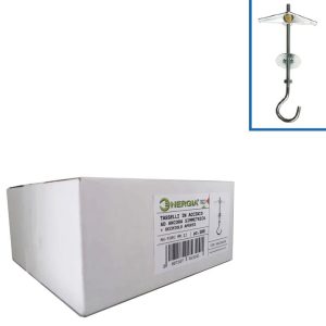 TASSELLI IN ACCIAIO AD ANCORA SIMMETRICA + VITE OCCHIO APERTO - ASLOA414