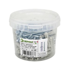 TASSELLI UNIVERSALI CON 2 ALETTE ANTIROTAZIONE E VITI ZINCATE TSP CROCE - PFEBV808