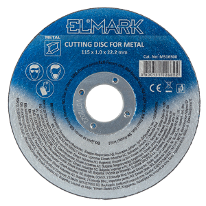 DISCO DA TAGLIO PER METALLO 125x1.0x22,2MM - ELMARK M516302