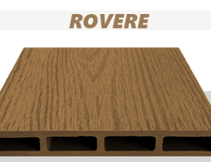 Listoni WPC 3D per Staccionate 180x15cm ROVERE